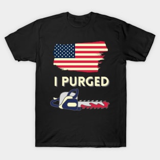 Halloween I PURGED T-Shirt